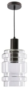 Lampada a sospensione RADON 1xE27/40W/230V trasparente