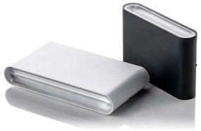 LED2 - Lampada da parete per esterni FLAT 2xLED/3W/230V IP65 bianco