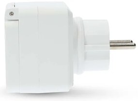 Nedis ZBPO130EWT - Presa smart Smartlife 3680W/230V/Tipo E/16A Wi-Fi Tuya IP44