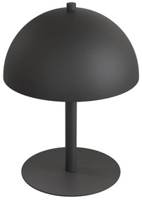 Lampada Da Tavolo Moderna Demetra Acciaio Nero 2 Luci G9 Ip20