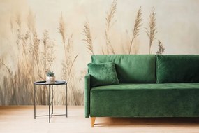 Carta da parati – Piante secche in beige