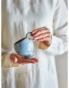 Tazzine in set per cappuccino azzurre in gres 4 pz 250 ml Avonlea – Bloomingville