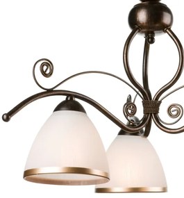 Lampadario a sospensione con catena RETRO II 3xE27/60W/230V