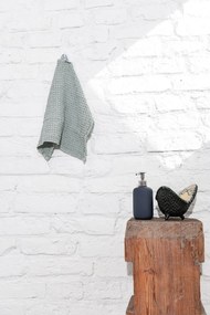 Asciugamano viso in lino - Terracotta