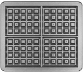 Concept SV3080 - Macchina per i panini FAMILY 3in1 1200W/230V nero/acciaio inossidabile