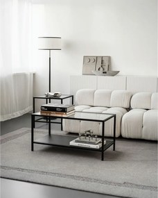 Tappeto in lana grigio 200x300 cm Morphic Rocca - Agnella