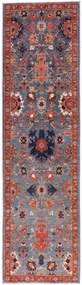 Heriz Tappeto orientale 310 x 90 (Afghanistan) Annodato A Mano