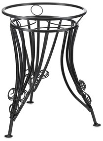 Portafiori 47x43 cm nero