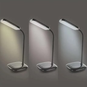 LED Dimmerabile flessibile lampada da tavolo LED/12W/230V 3000K/4000K/6500K nero