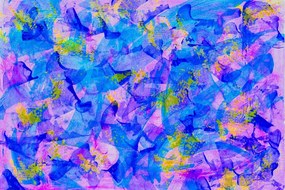 Carta da parati autoadesiva – Arte astratta pastello