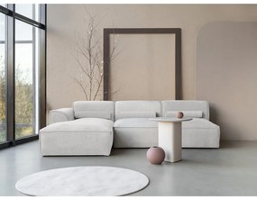 Divano angolare componibile bianco (con penisola a sinistra) Flex Felix – Miuform