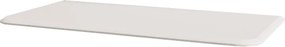 Top per lavabo Bohemia BADEN HAUS L 144 x H 1.6 x P 50 cm bianco mdf