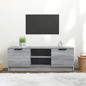Mobile Tv Grigio Sonoma 102x35x36,5 Cm İn Legno Multistrato /