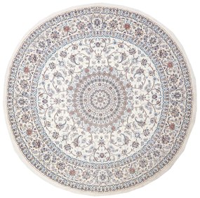 Nain Tappeto 260x260 Beige (Iran) Annodato A Mano