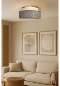 Plafoniera GRACE 1xE27/60W/230V diametro 40 cm color crema/marrone