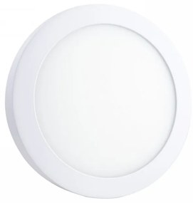 Plafoniera LED Rotonda 20W 2.000lm no Flickering Ø225mm - OSRAM LED Colore Bianco Caldo 3.000K
