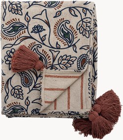 Coperta reversibile Paisley