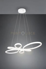 Fly sospensione led 32w 3900lm, 4000k bianca con regolazione intens...