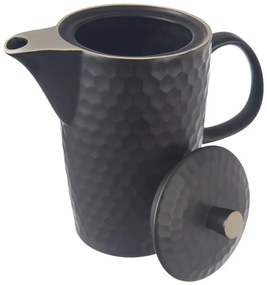 Teiera nera in ceramica 1,3 l Tea Time – Orion