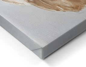 Quadro con elementi dipinti a mano 70x100 cm Estelle – Styler