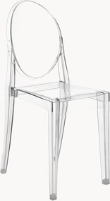 Sedia impilabile da interno-esterno Victoria Ghost