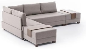 Divano angolare beige (angolo sinistro) Fly - Balcab Home