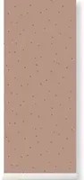 Ferm Living Carta da parati Dot - Dusty Rose