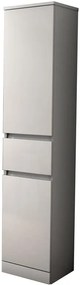 Colonna per mobile bagno Elise BADEN HAUS 1 cassetto 2 ante P 33.5 x L 30 x H 156 cm bianco