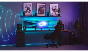 Twinkly TWD200STP-TEU - Striscia LED RGB dimmerabile per esterni 200xLED 10m IP44 WiFi