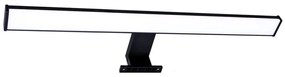 Illuminazione a LED per specchi da bagno ELBA LED/12W/230V 4000K 60 cm IP44 nero