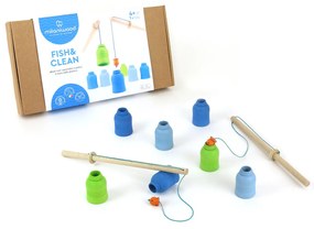 Milaniwood - Gioco della pesca & Pulisci il mare dalla plastica