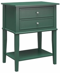 Comodino verde Franklin - Støraa