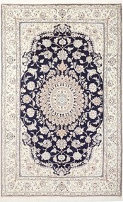 Nain Tappeto persiano 150x250 Blu (Iran) Annodato A Mano