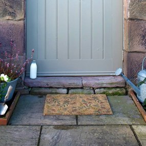 Zerbino in fibre di cocco 40x60 cm Midnight Garden x Celia Battaini – Artsy Doormats