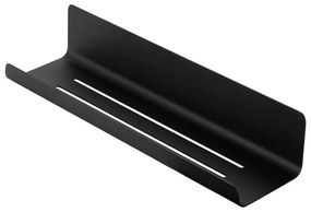 Mensola da bagno da parete nera in acciaio Modo – Blomus