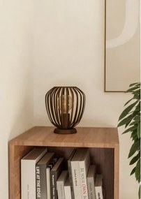 Eglo 901099 - Lampada da tavolo ESPINAL 1xE27/40W/230V bronzo