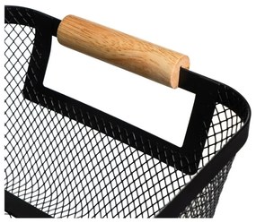 Set di cesti con filo metallico in metallo 2 pz 33x21x14 cm – Casa Selección