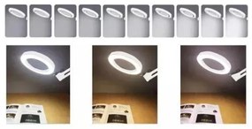 Lampada da tavolo LED dimmerabile con una lente d'ingrandimento LED/6W/5V bianco