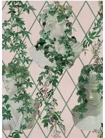 Coordonne Carta da parati Statues - Pink