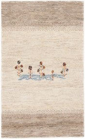 Gabbeh Tappeto 190 x 120 Beige (Iran) Annodato A Mano