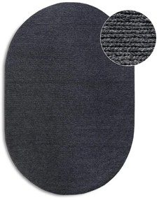Tappeto grigio scuro in lana tessuto a mano 160x230 cm Francois - Villeroy&Boch