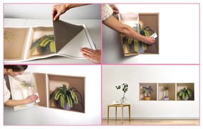 Adesivo con statua di Buddha effetto 3D - Ambiance