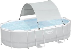 Tettoia per Piscina Fuori Terra Bianco - Bestway