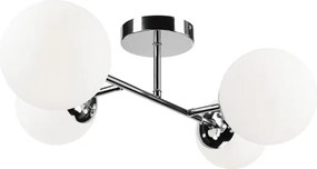 Brilagi - Plafoniera MALONY 4xE14/20W/230V cromo lucido