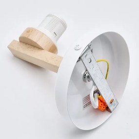 Lampada da parete ELLIE 1xE27/60W/230V bianco