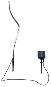 Sabriel Curved Lampada a celle solari Nero - Lindby