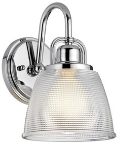 Quoizel QZ-DUBLIN1-PC - Lampada LED da bagno DUBLIN 1xG9/3W/230V IP44 cromo