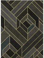 Coordonne Carta da parati Hexagonal - Slate