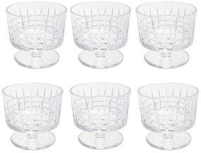 Set 6 coppette gelato vetro 280 ml Nevis
