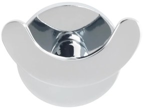 Gancio autoportante in acciaio inox in argento opaco Isera - Wenko